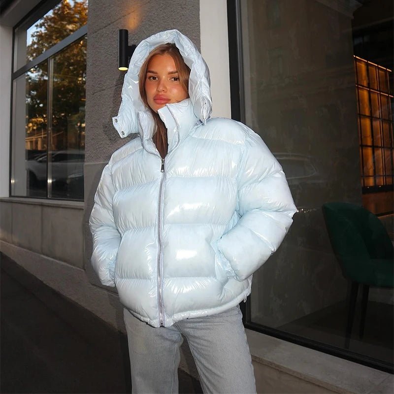 Chaqueta acolchada Nica con capucha