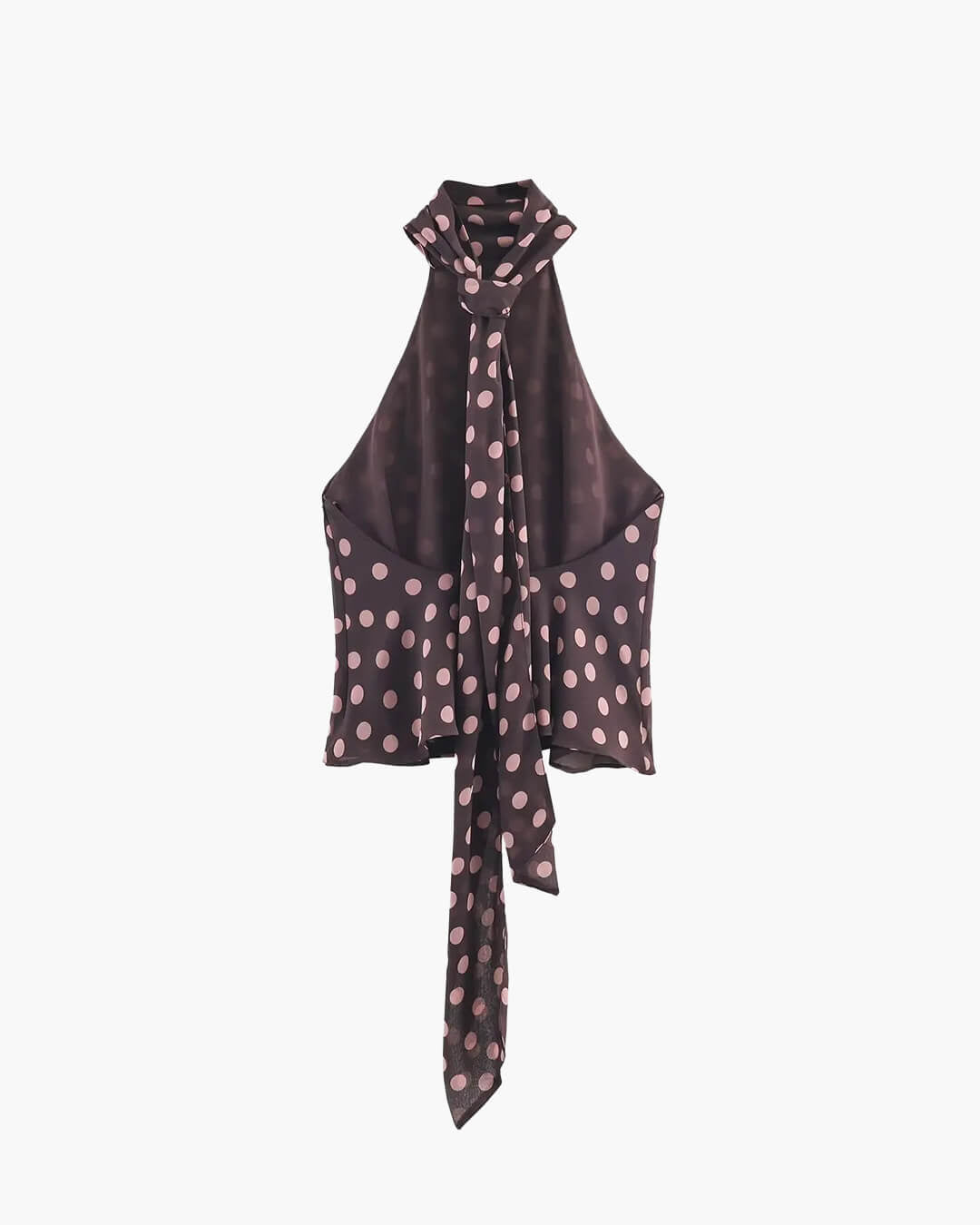 Top halter con lazo en la espalda Noemi