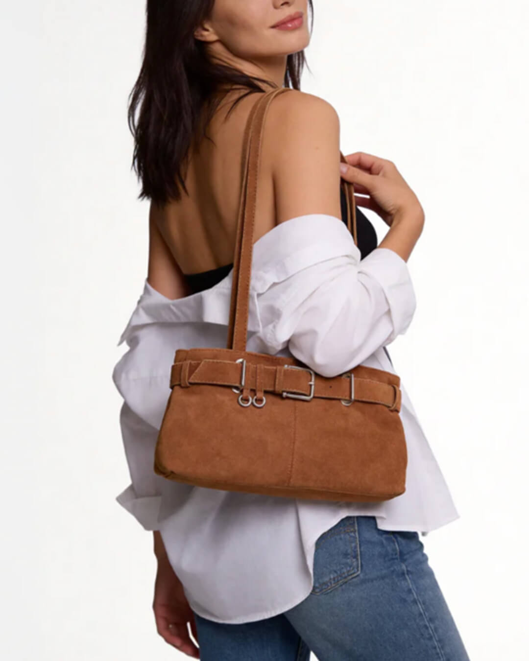 Bolso de ante vegano Nora