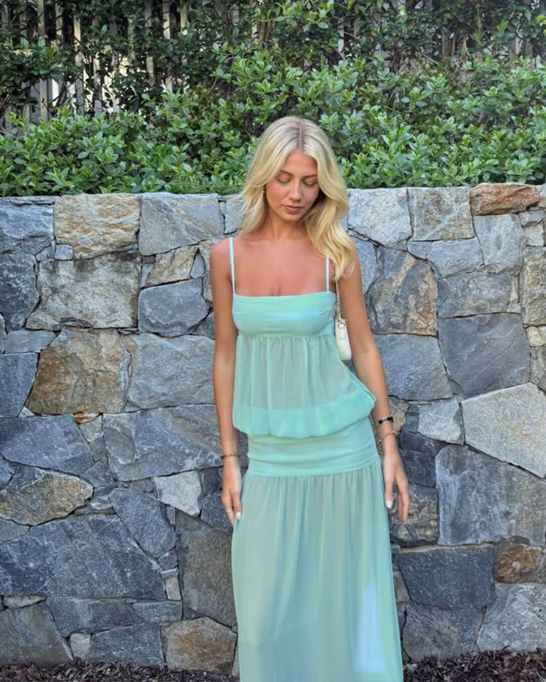 Vestido ajustado calado Novalie