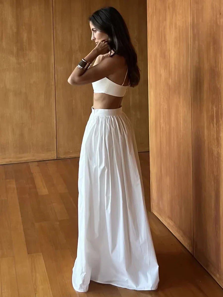 Olivia Striped Knit Two-Piece Set