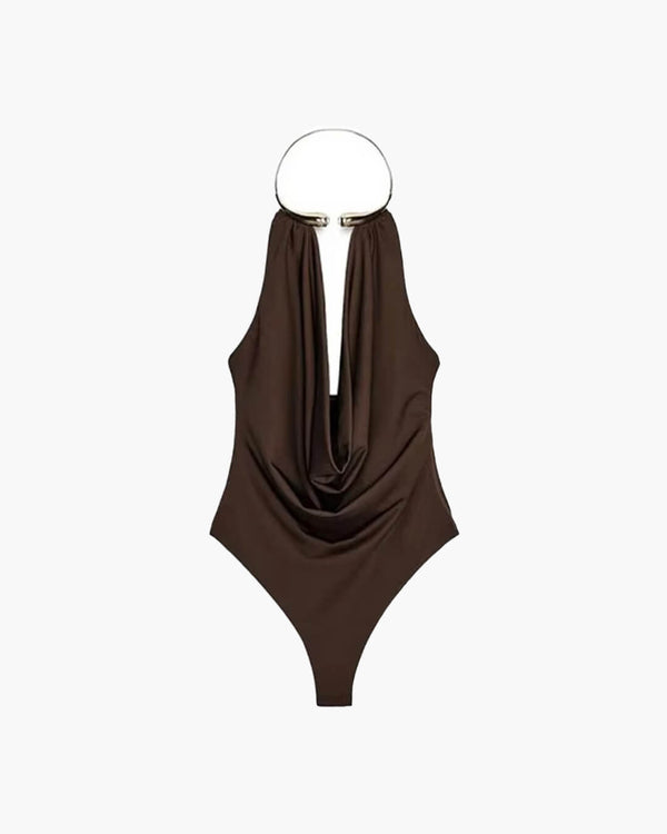 Body drapeado sin espalda Ophelia