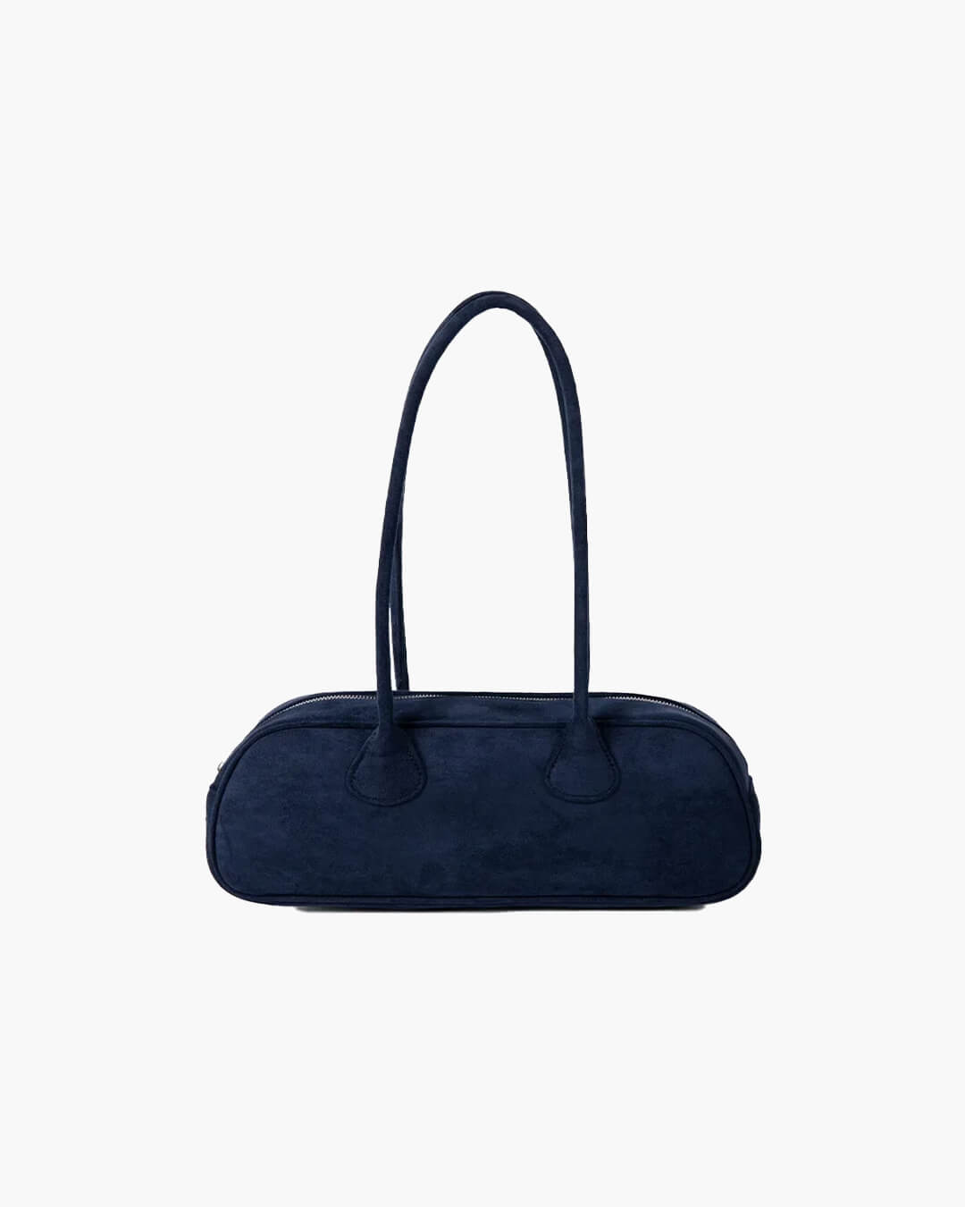 Bolso baguette de ante Pauleen