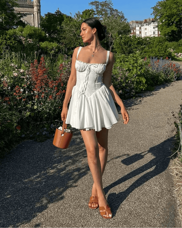 Minivestido corsé Perrine