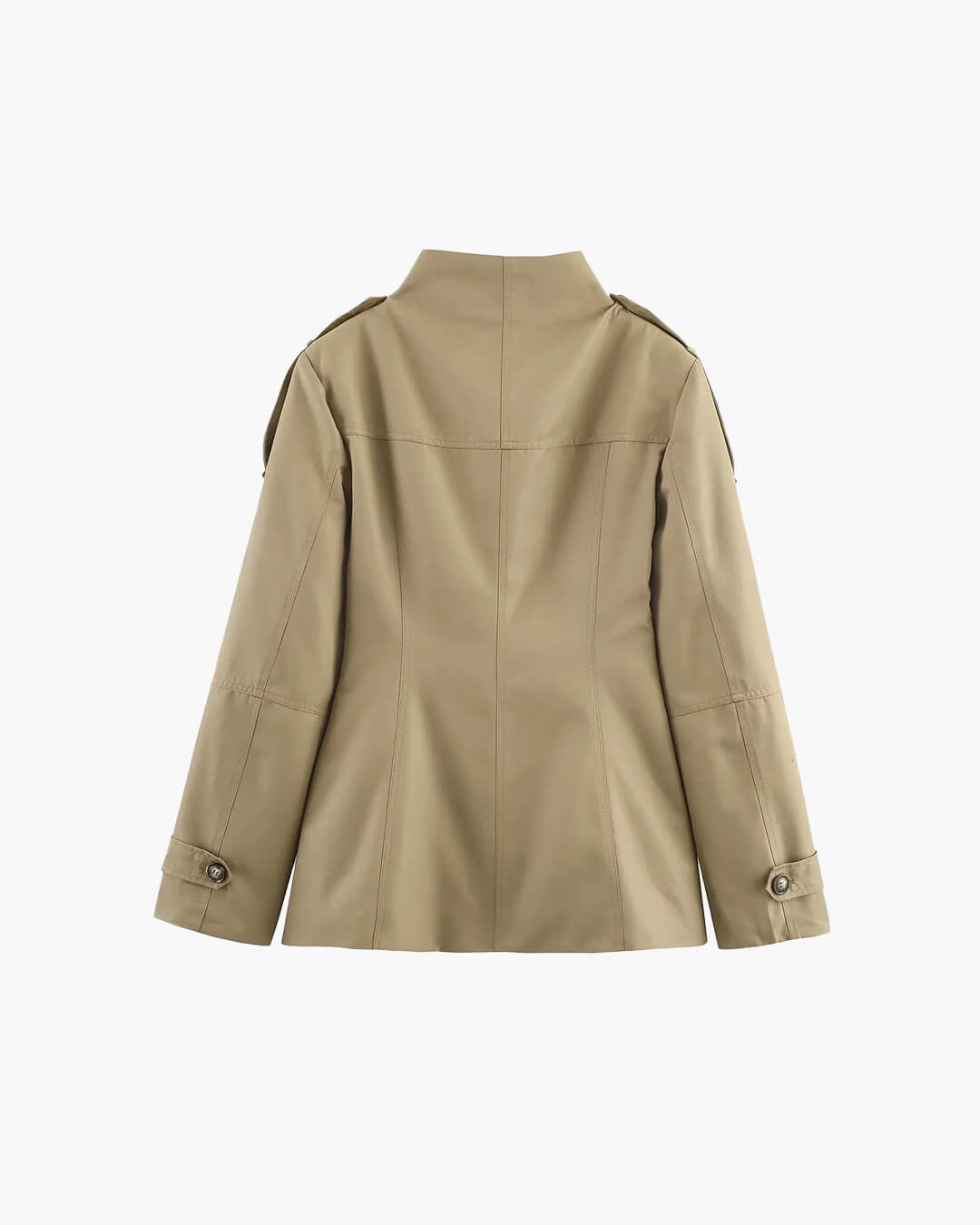 Chaqueta entallada Petunia con cuello alto