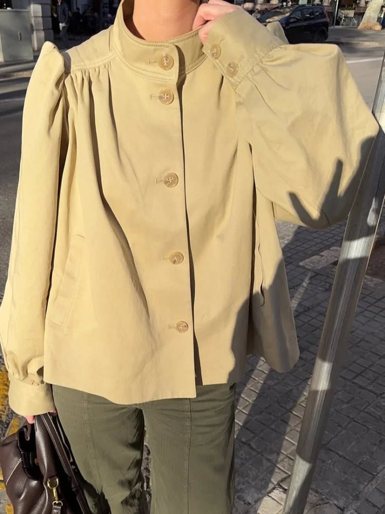 Chaqueta de mangas abullonadas Pia