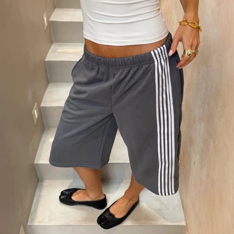 Pantalones jogger bermuda holgados vintage Pixie