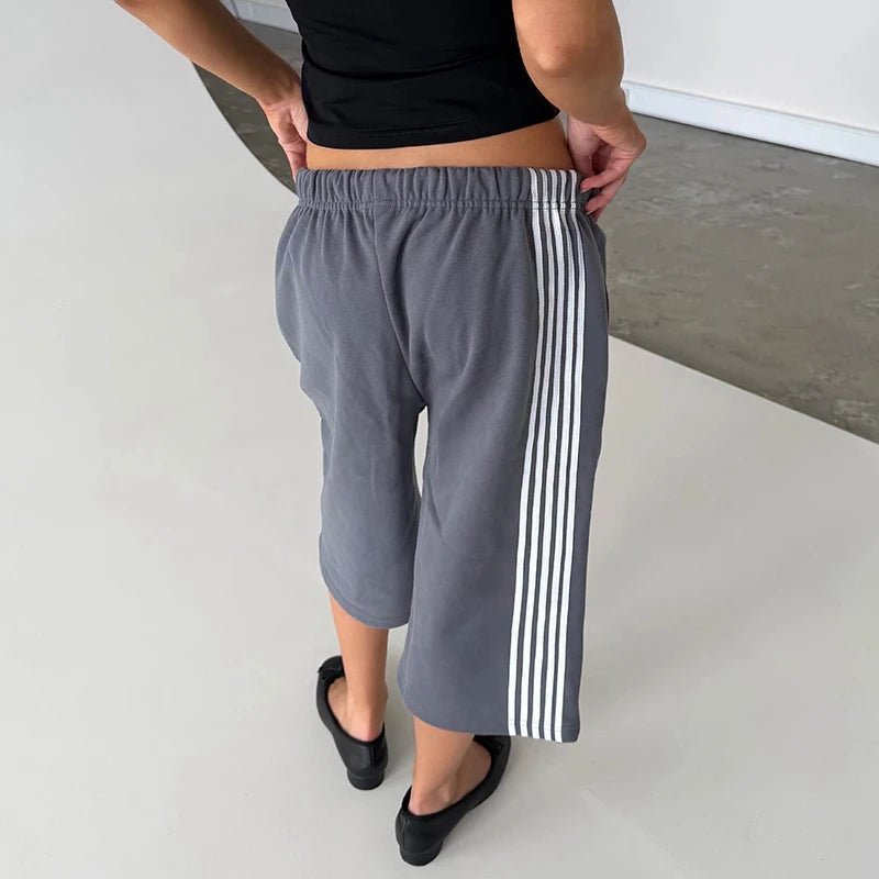 Pantalones jogger bermuda holgados vintage Pixie