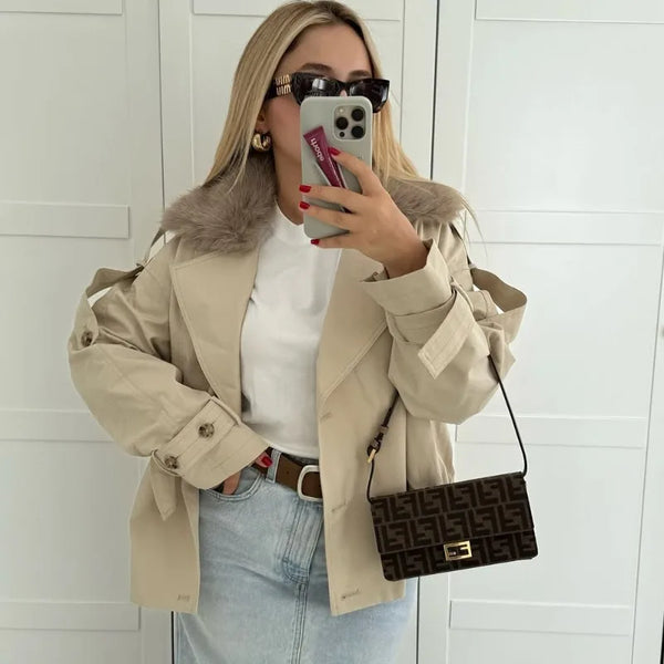 Plush Oversized Coat