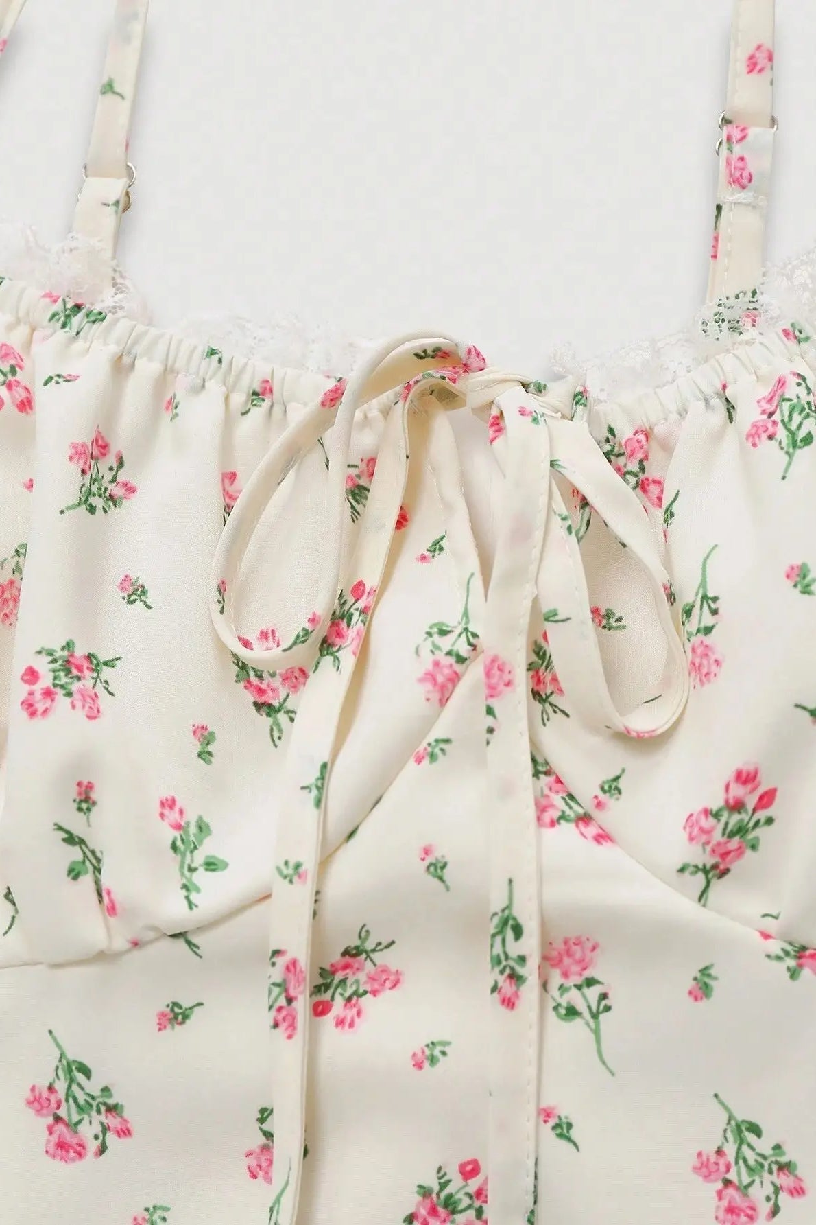 Polina Spaghetti Strap Floral Dress
