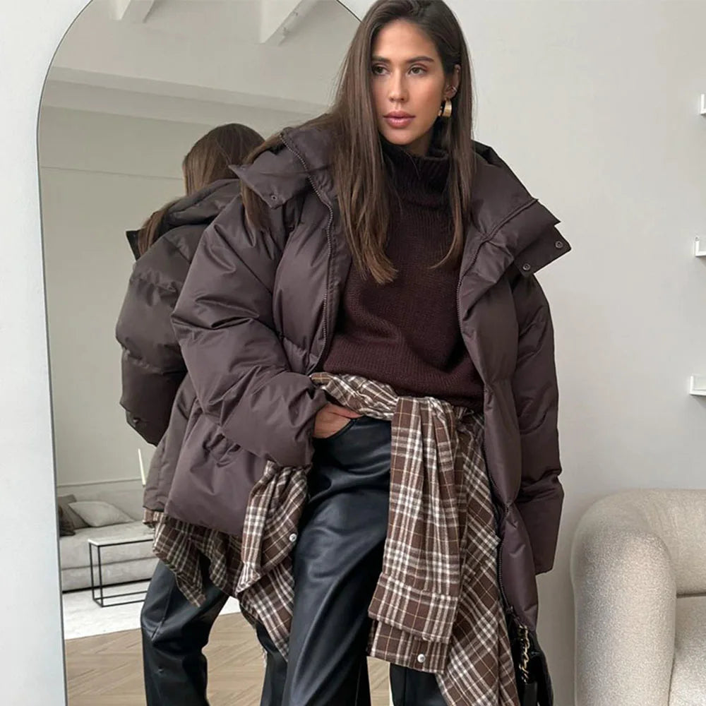Parka acolchada extragrande
