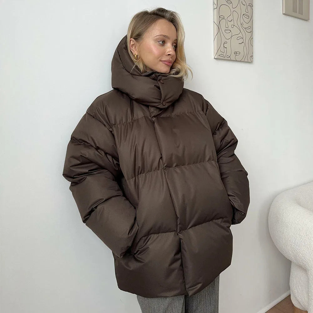 Parka acolchada extragrande
