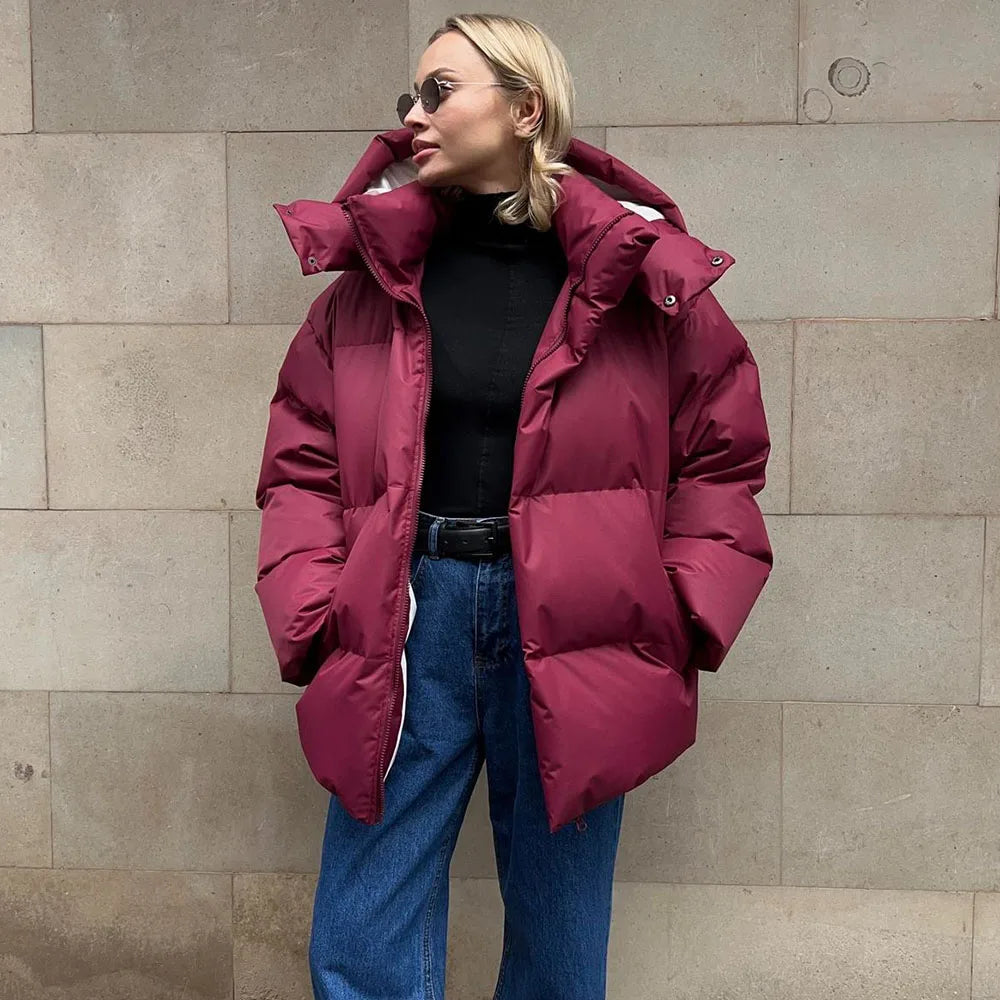 Parka acolchada extragrande