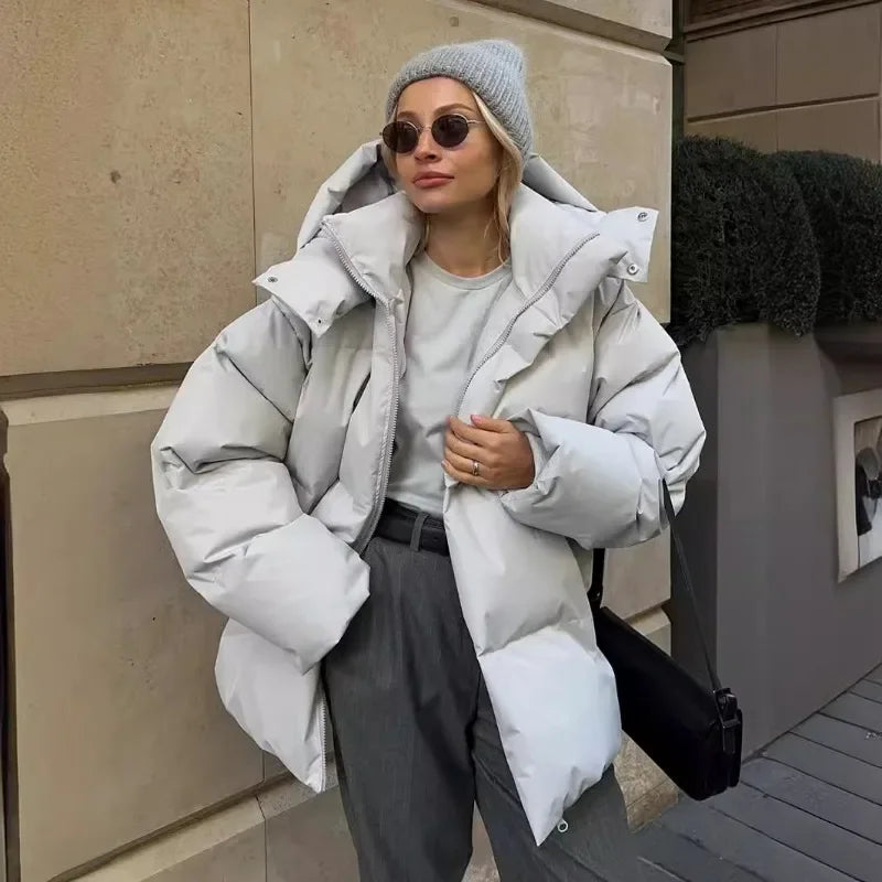 Parka acolchada extragrande