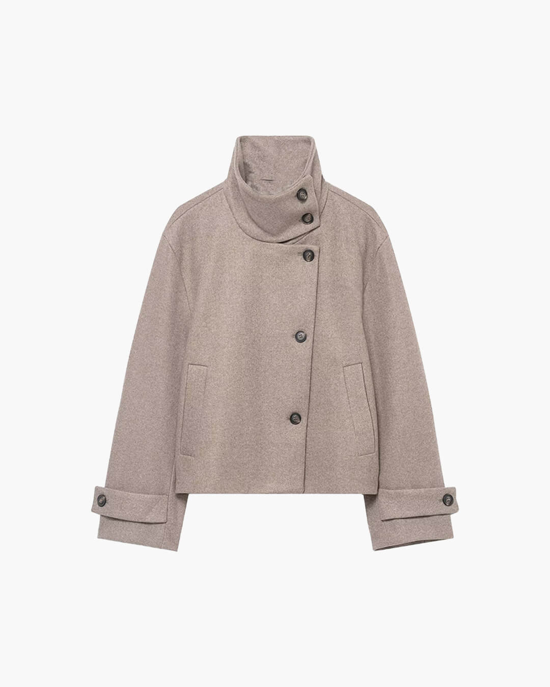 Chaqueta con cuello mao Ramona