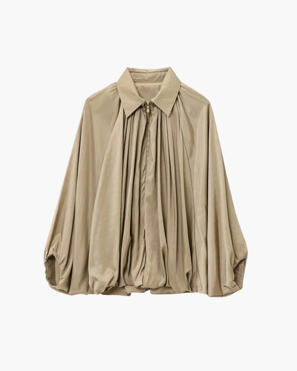 Chaqueta plisada con cremallera Ritchel
