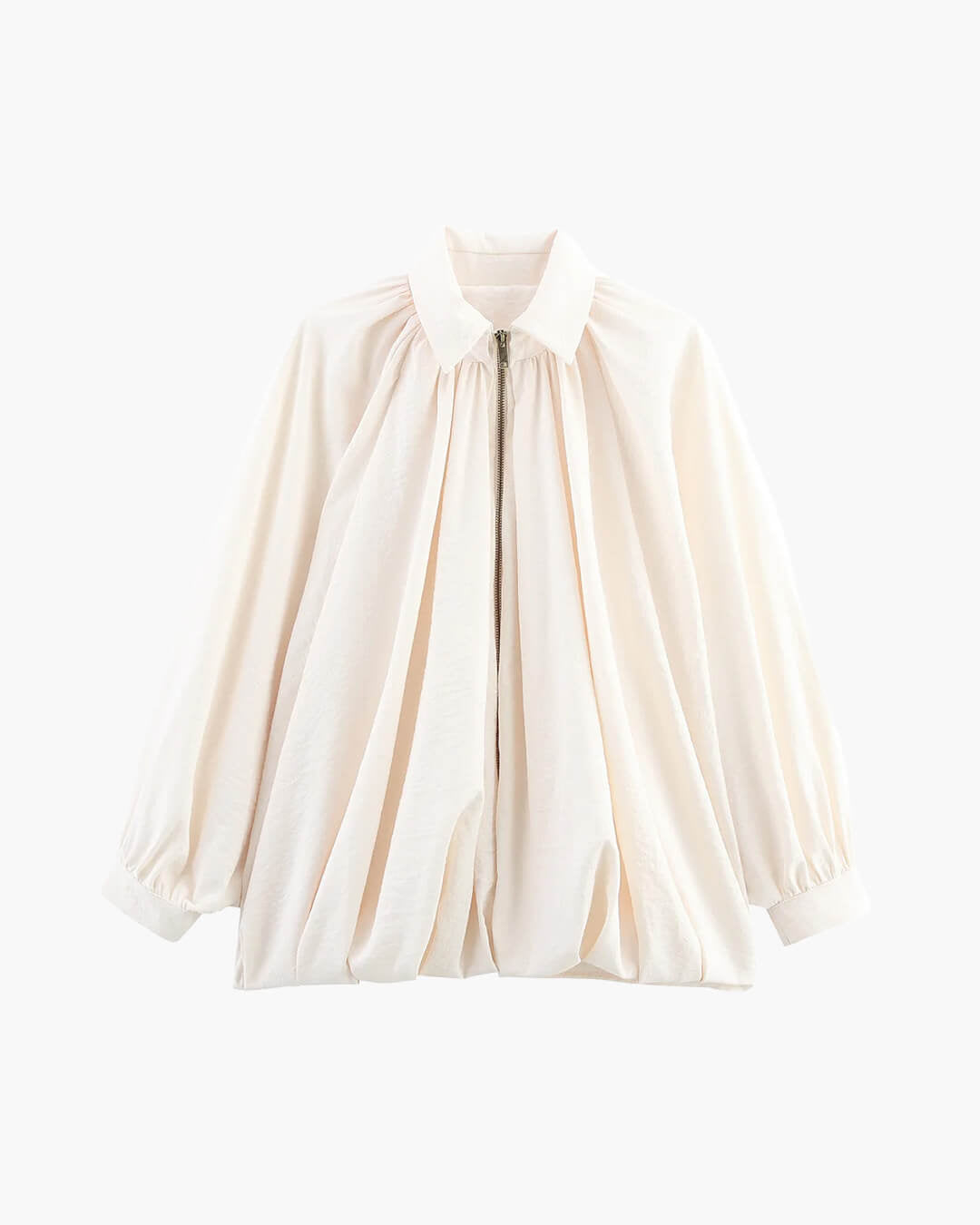 Chaqueta plisada con cremallera Ritchel