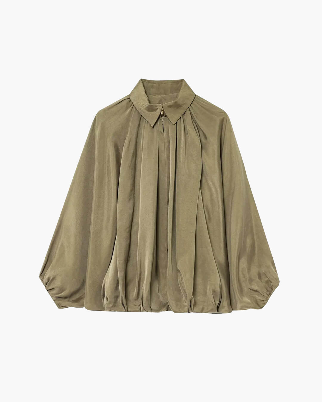 Chaqueta plisada con cremallera Ritchel