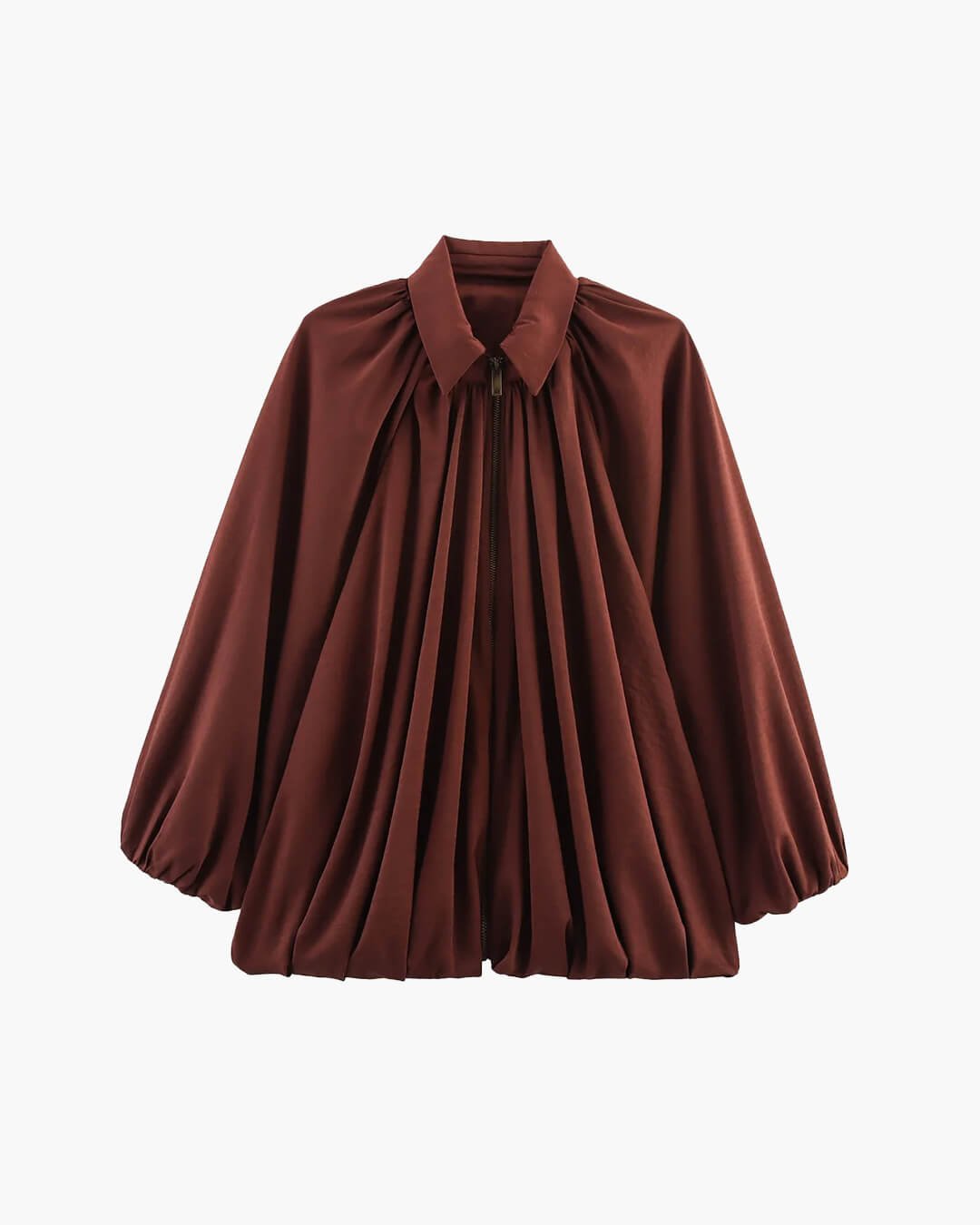 Chaqueta plisada con cremallera Ritchel