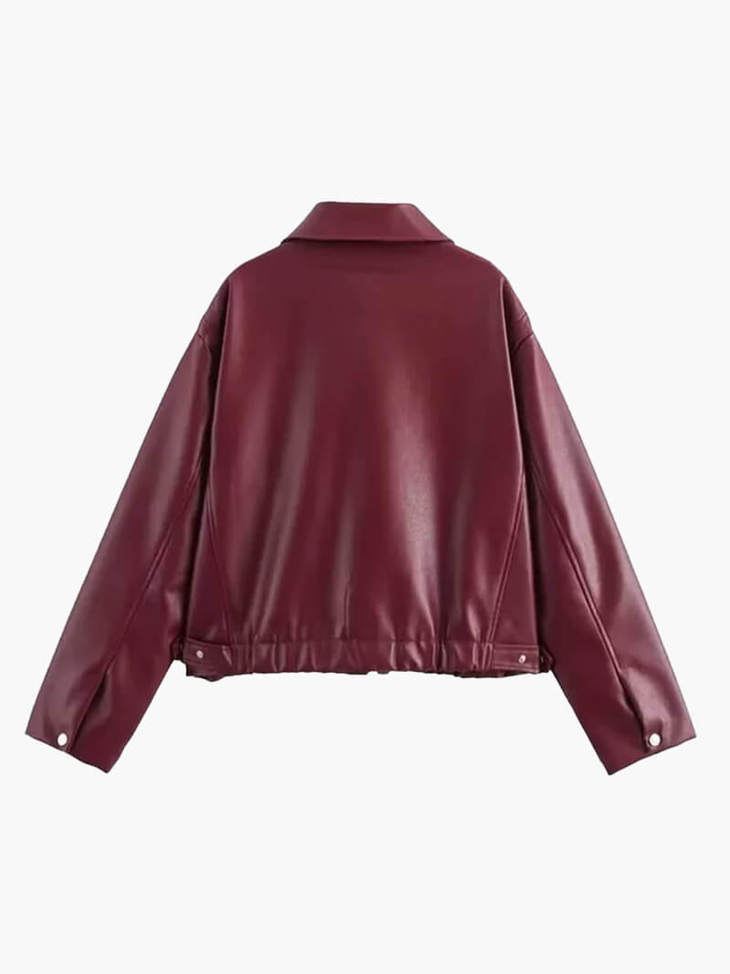 Chaqueta de cuero Romy