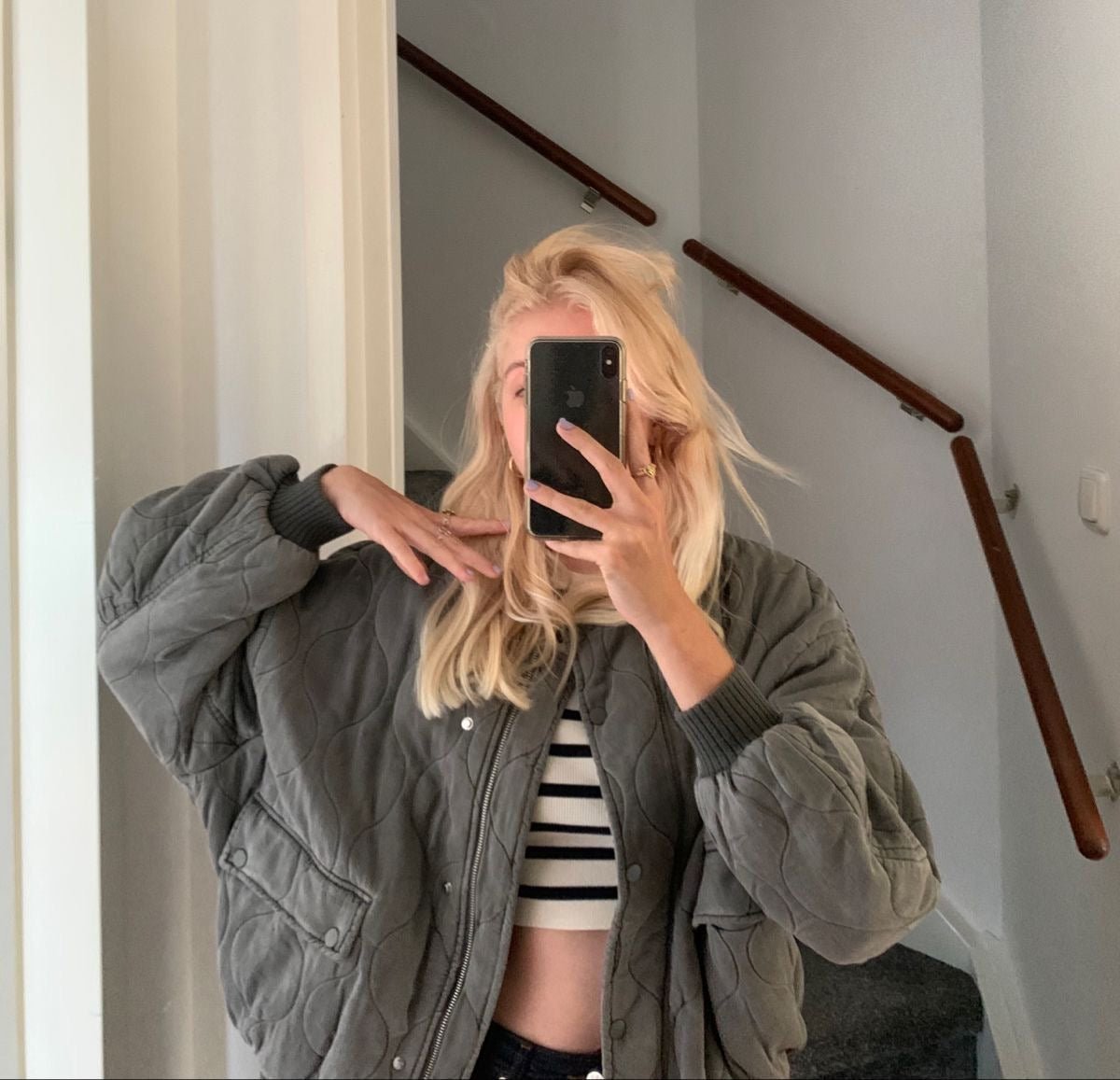 Chaqueta bomber acolchada Salma