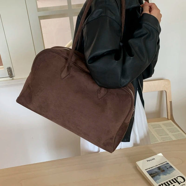 Bolso tote de ante Sandra