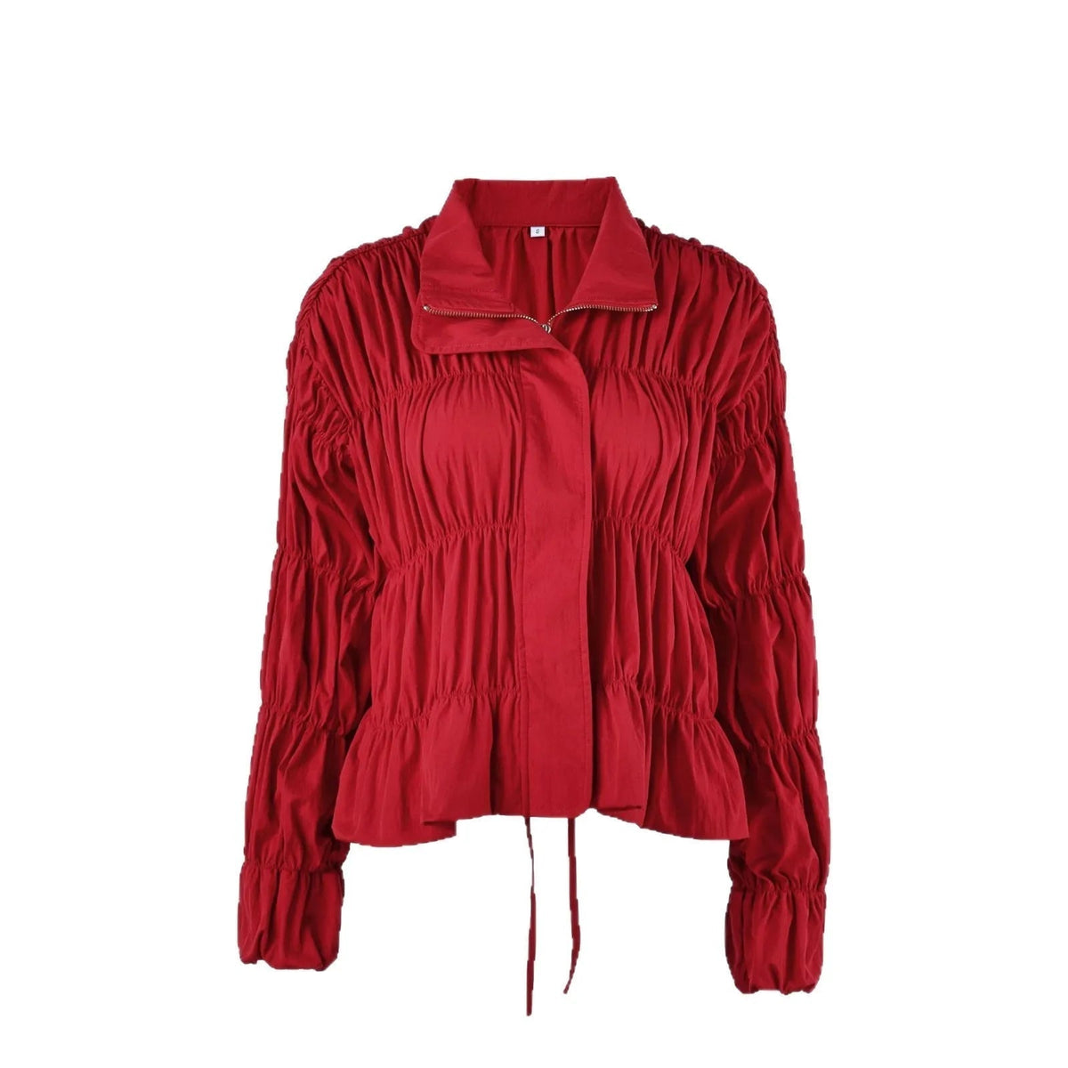 Sarah Ruched Zip Jacket