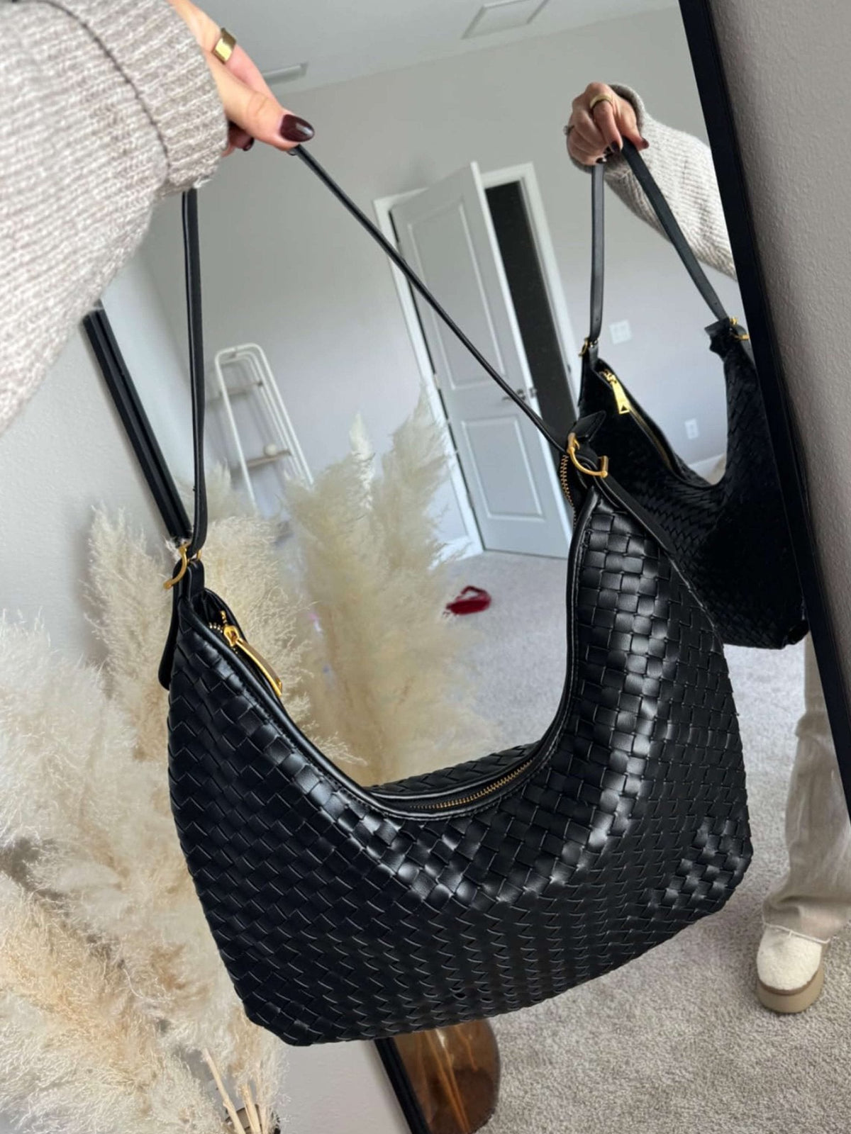 Bolso tote tejido Scarlett