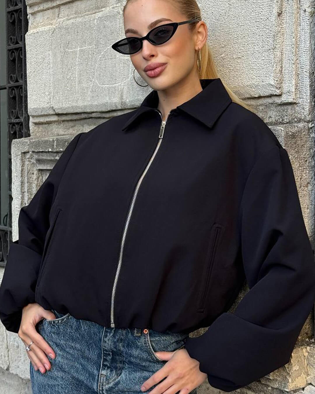 Chaqueta bomber acolchada Seraphina
