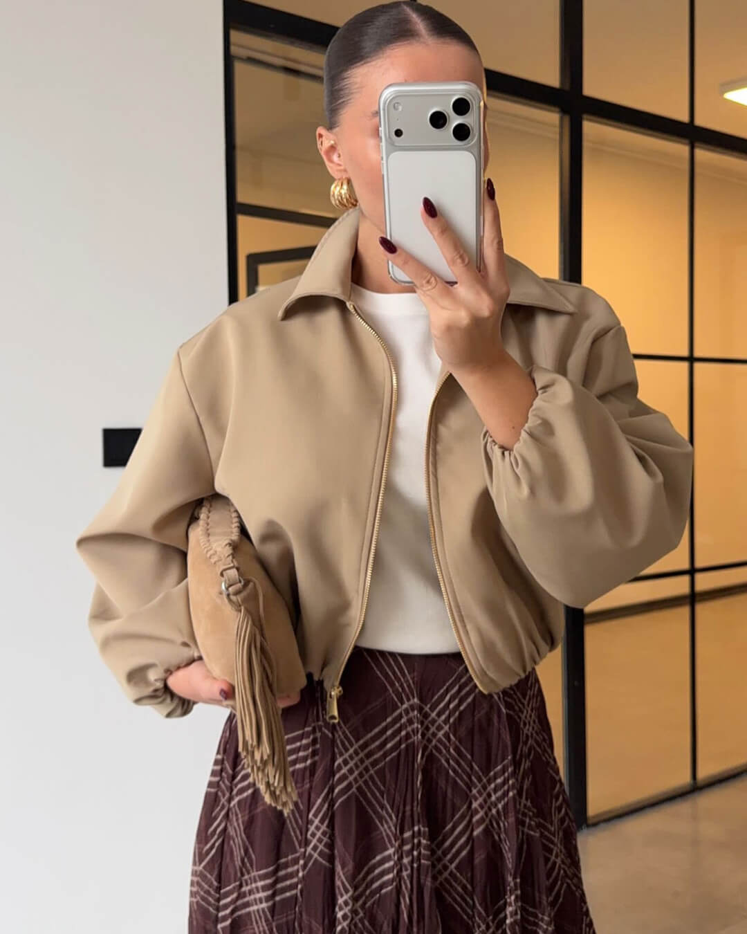 Chaqueta bomber acolchada Seraphina