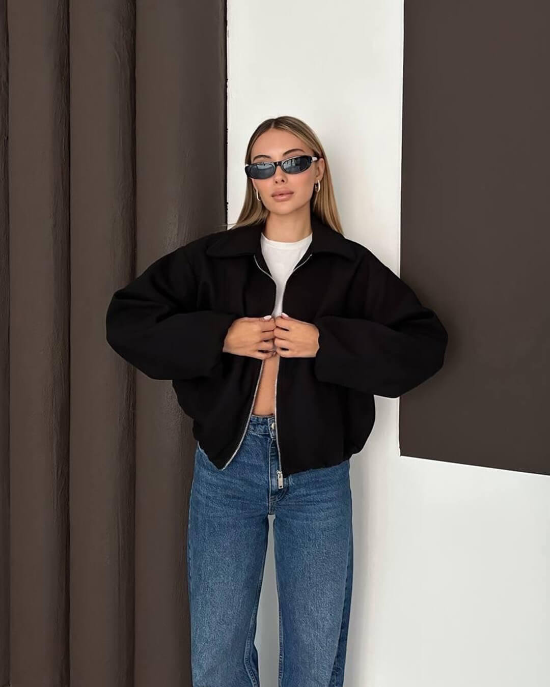 Chaqueta bomber acolchada Seraphina