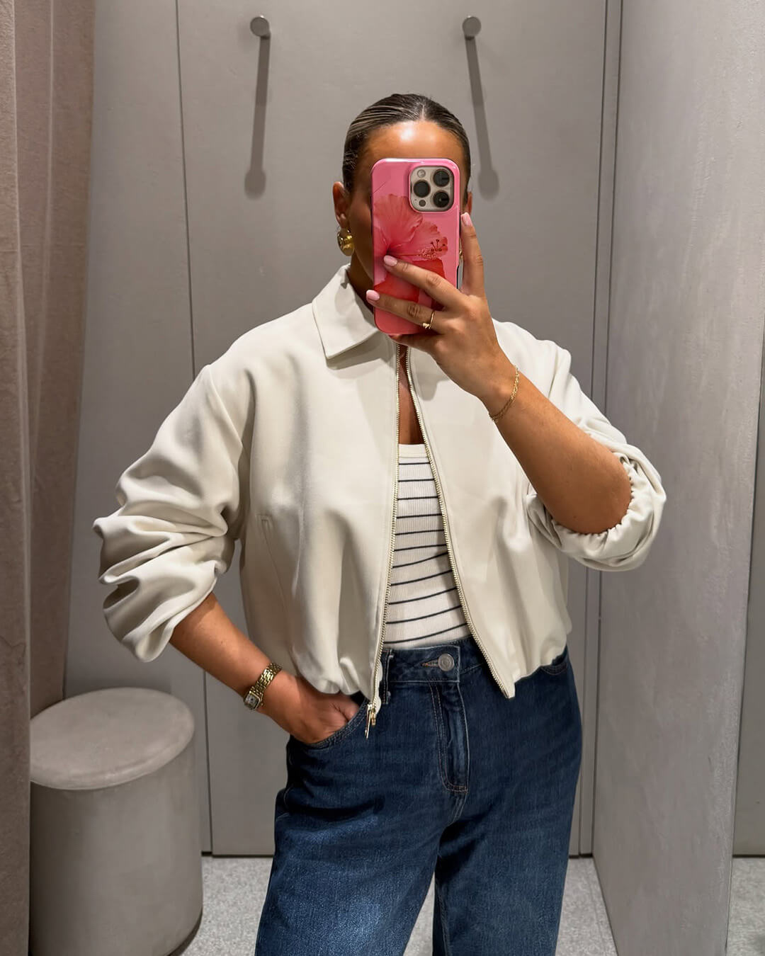 Chaqueta bomber acolchada Seraphina
