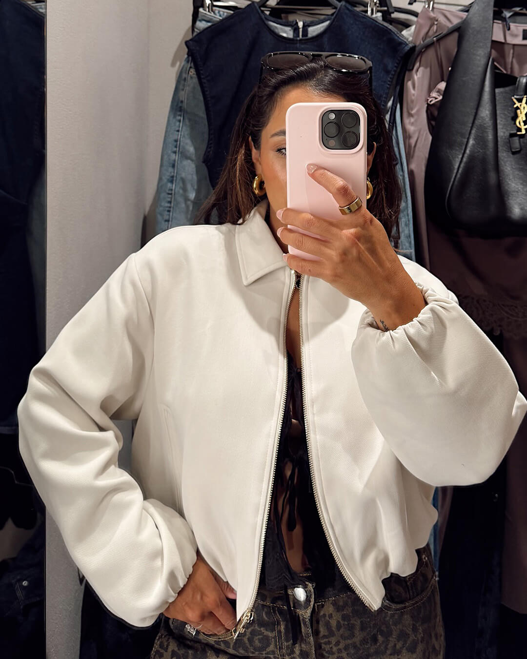 Chaqueta bomber acolchada Seraphina