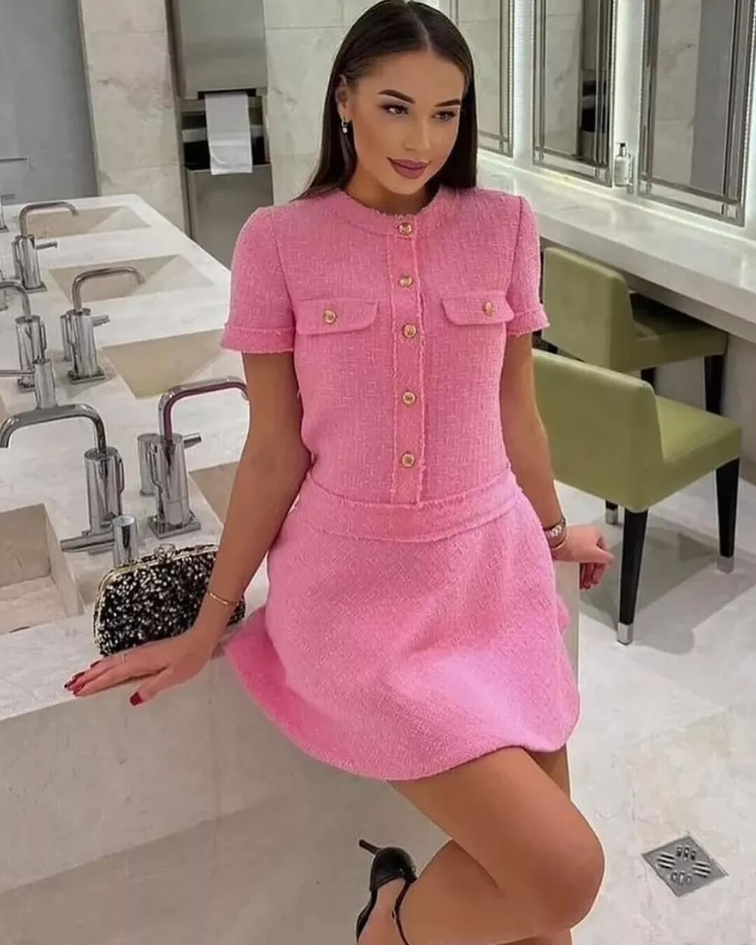 Vestido de verano Serena de corte entallado