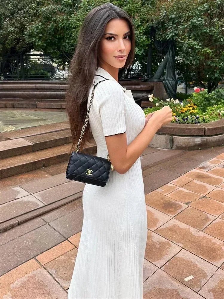 Serena Tricot Knit Dress