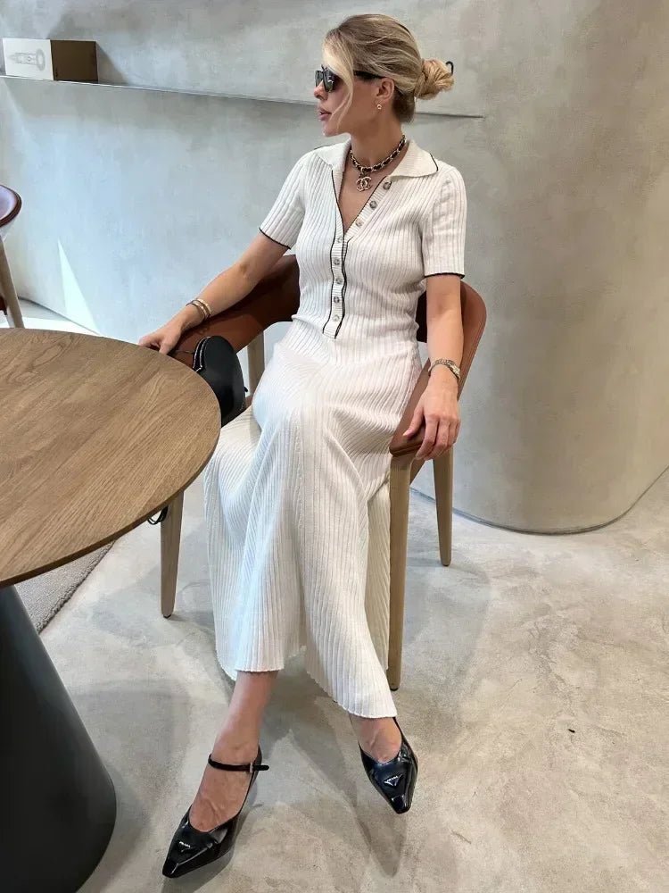 Serena Tricot Knit Dress