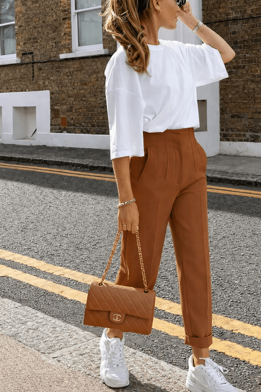 Sofia High Waist Pencil Pants