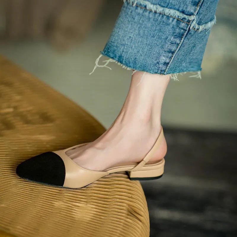 Sandalias cómodas de colores combinados Sophia