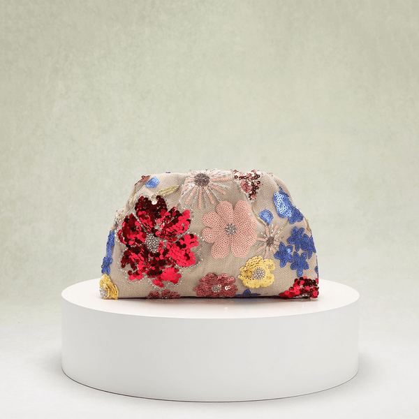 Bolso de mano con lentejuelas Sophia