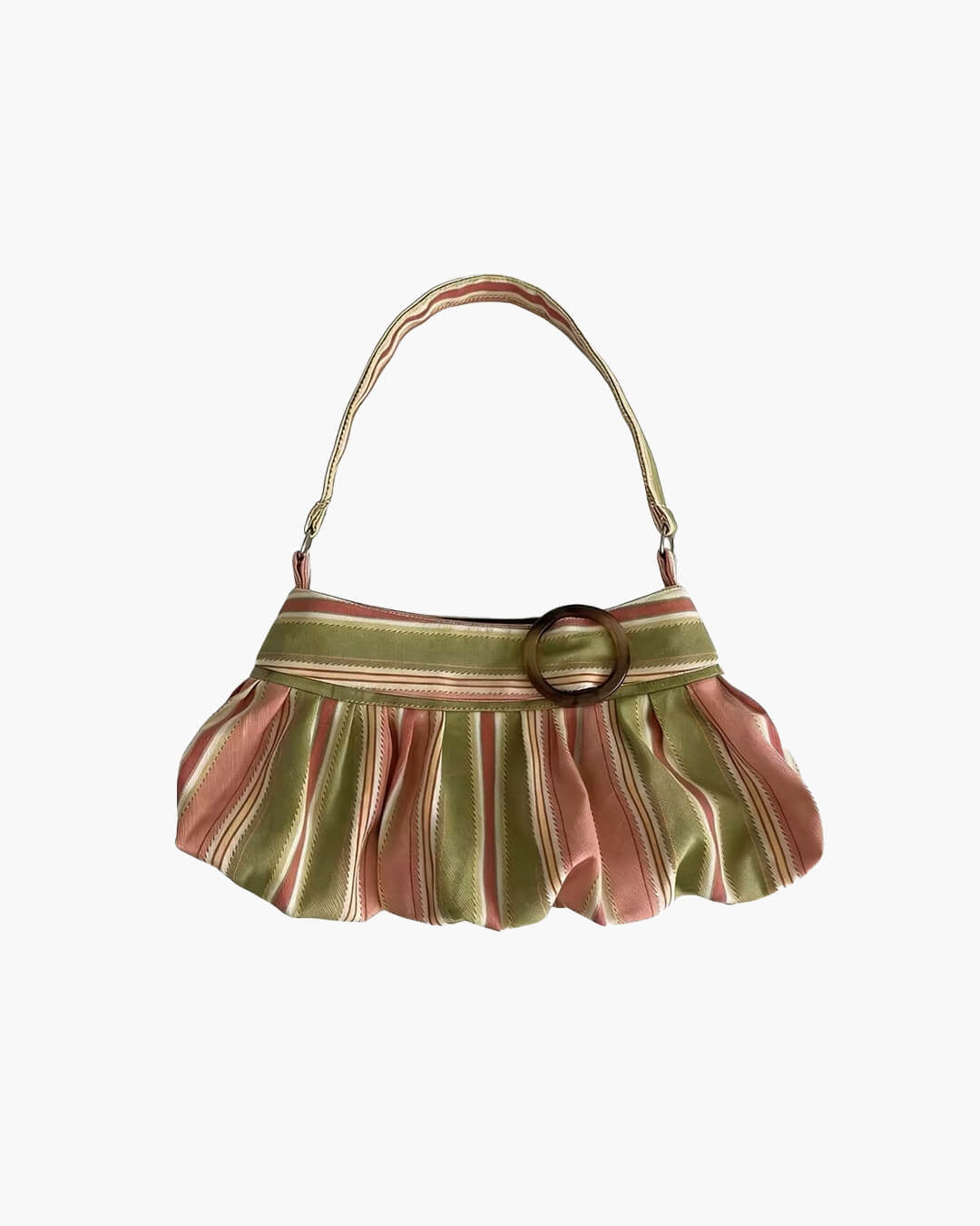 Bolso de hombro a rayas Sophia