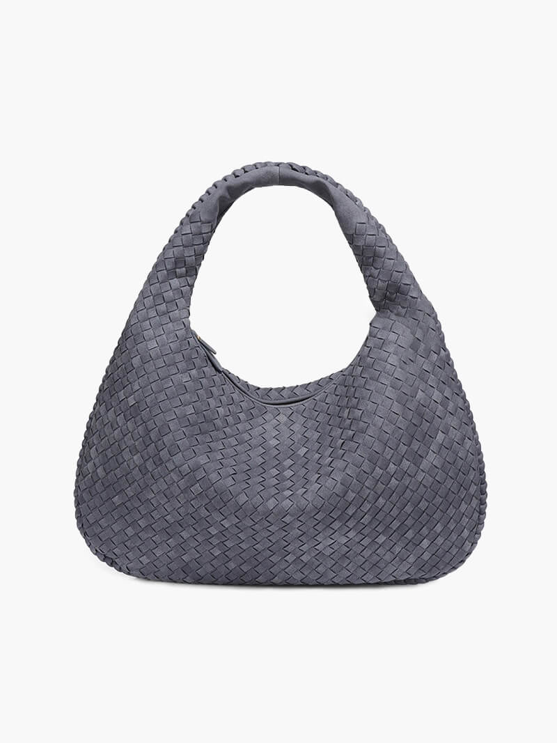 Bolso tejido de ante XL
