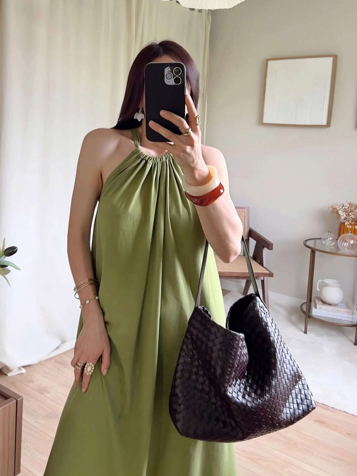 Bolso tote tejido Sylvia