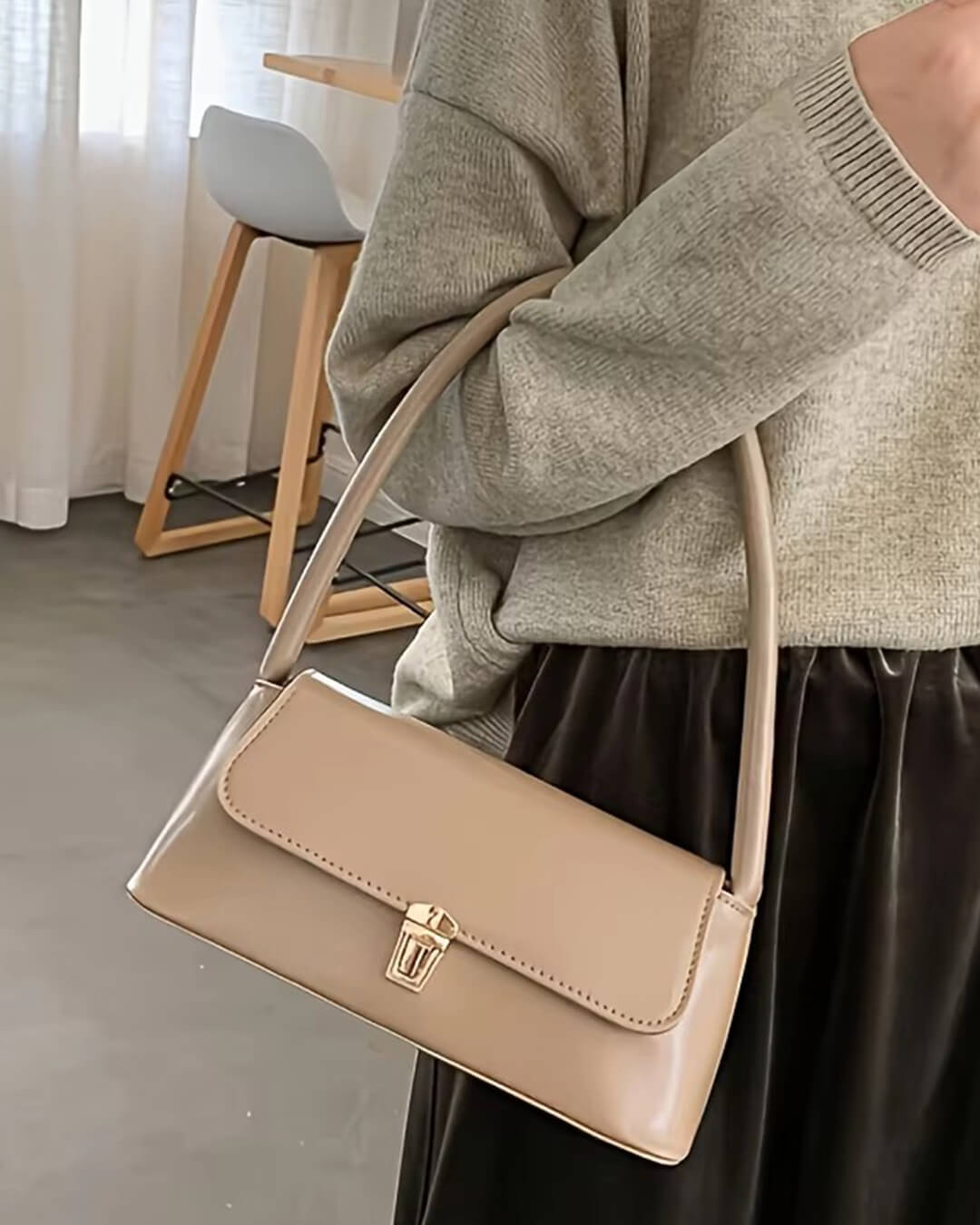 Bolso bandolera de cuero Tally