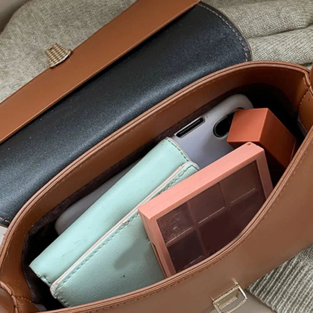 Bolso bandolera de cuero Tally