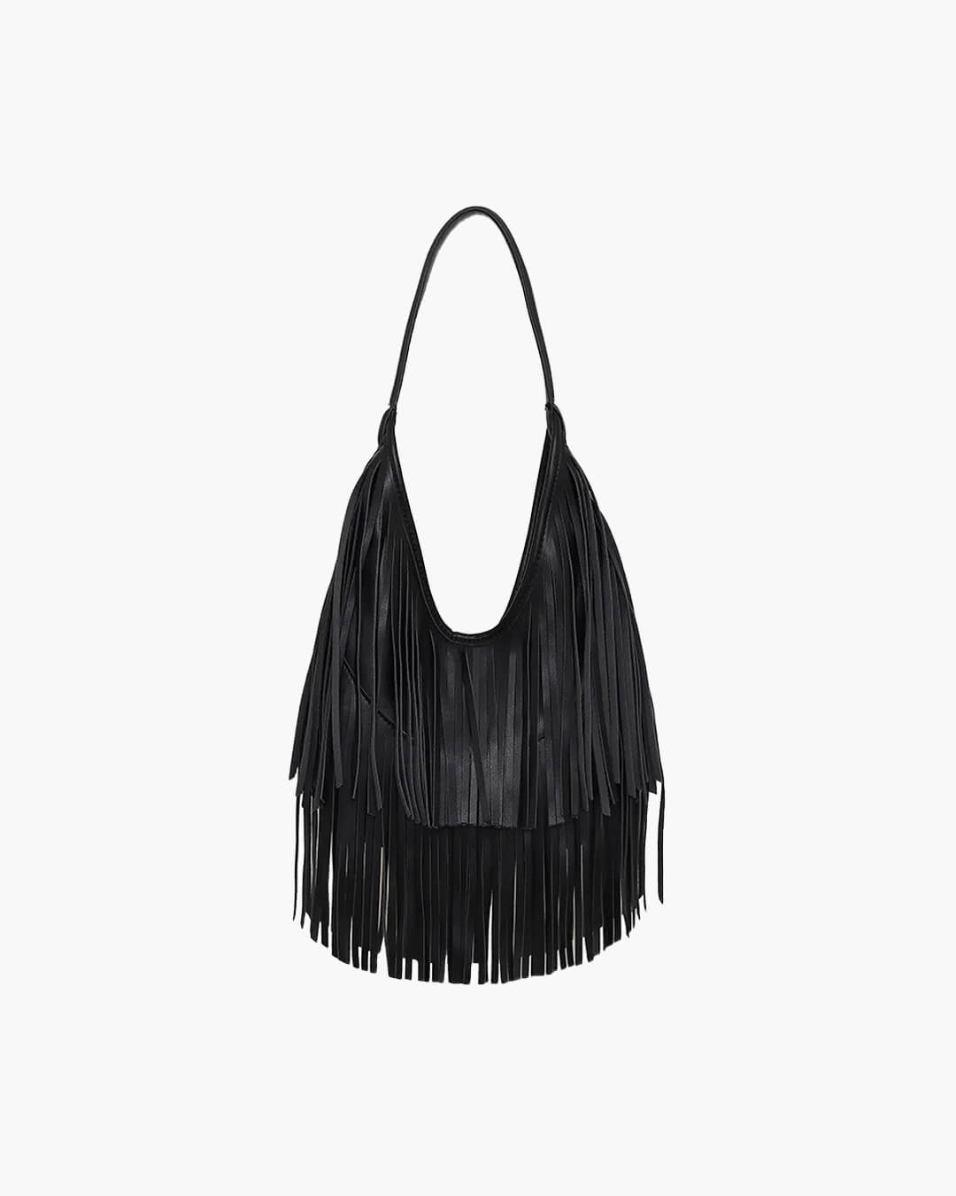 Bolso hobo con flecos Tatiana