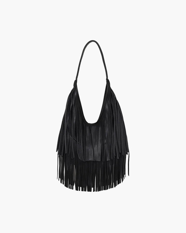 Bolso hobo con flecos Tatiana