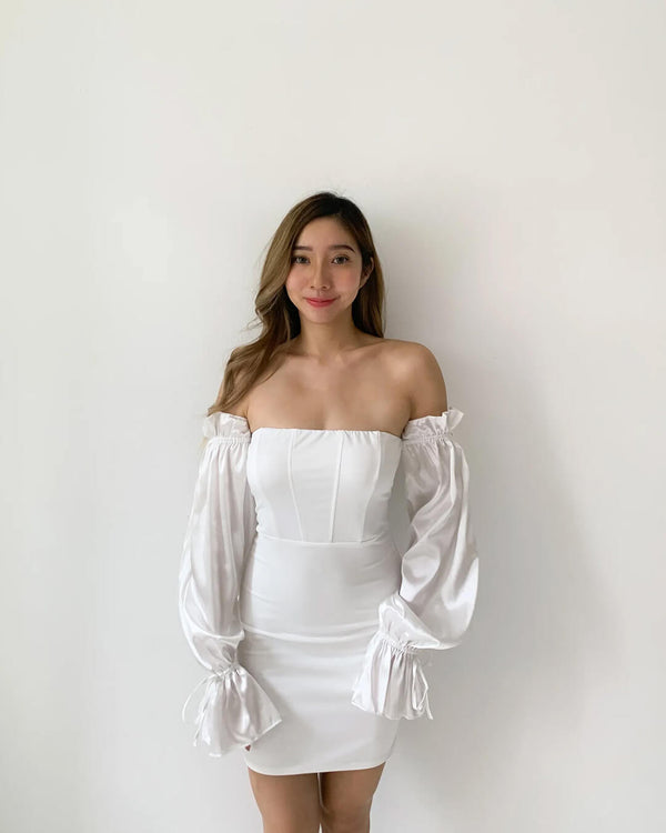 Teresa Drawstring Dress