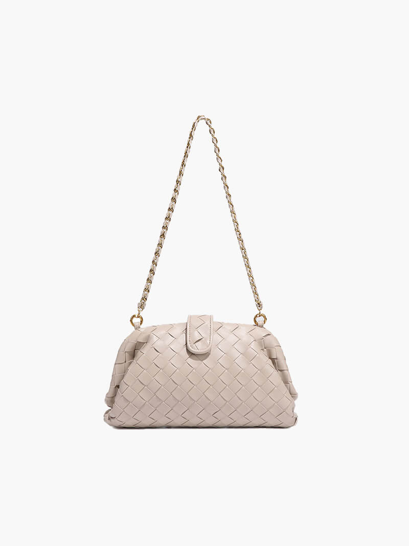 Clutch trenzado Tessa
