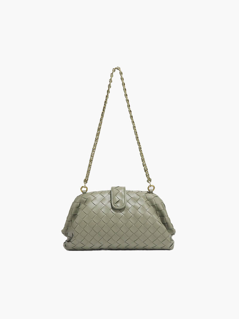 Clutch trenzado Tessa