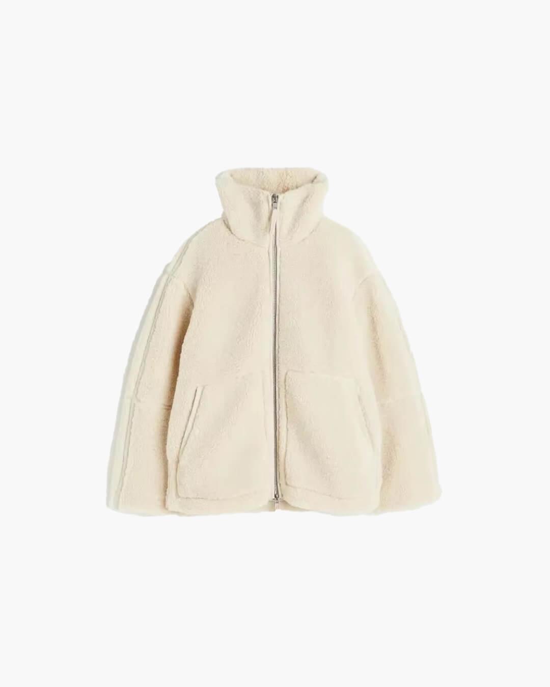 Chaqueta de borreguito con cremallera Tidy